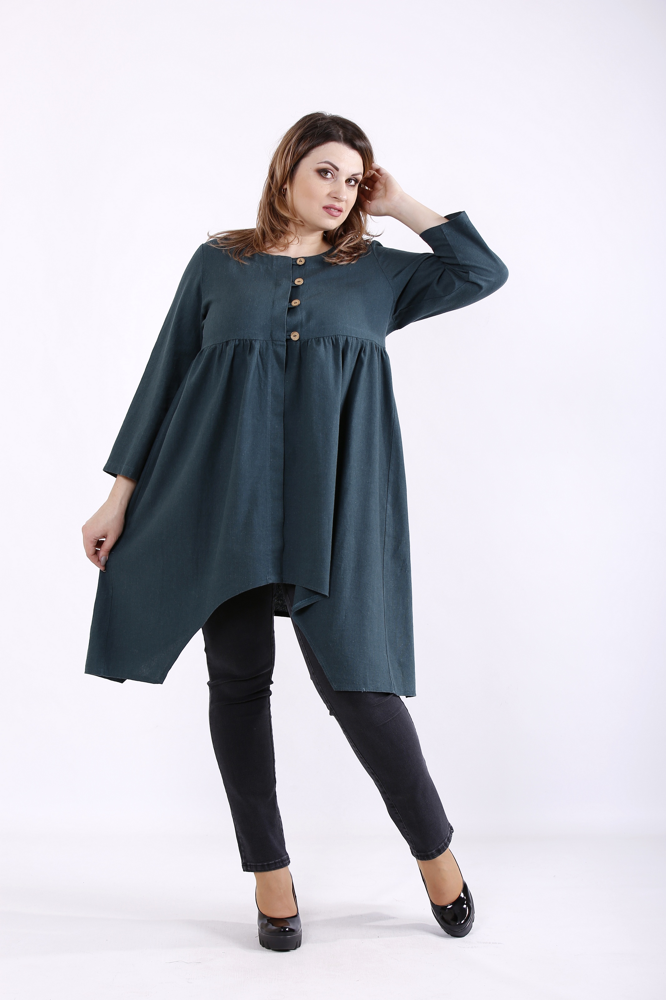 

Блузка GARRY-STAR 01297-3  Зеленый, Блузка GARRY-STAR 01297-3 52 Зеленый