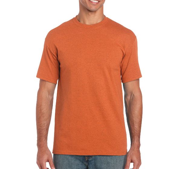

Футболка Gildan Heavy Cotton 5000-7599C  Оранжевая, Футболка Gildan Heavy Cotton 5000-7599C S Оранжевая