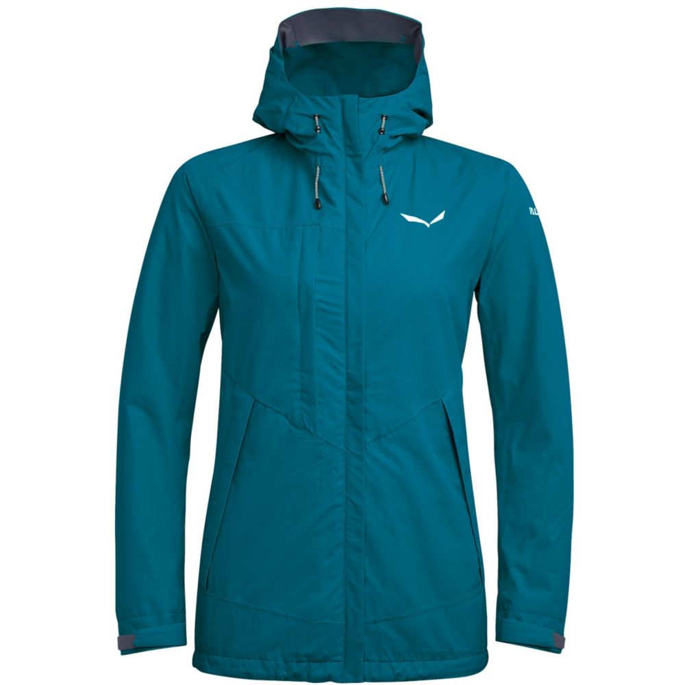

Куртка Salewa Puez Clastic PTX 2L Wmn L Синий
