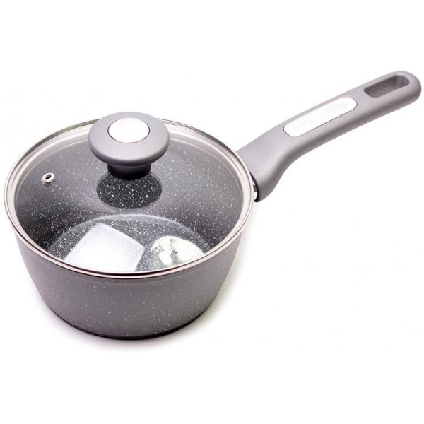 

Ковш Kamille Grey Gotland Ø16см со стеклянной крышкой