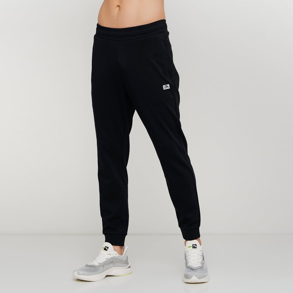 

Мужские спортивные штаны Anta Knit Track Pants Черный 44 (ant852038314-1)