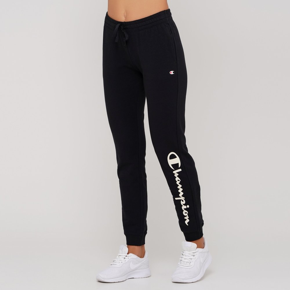 

Женские спортивные штаны Champion Rib Cuff Pants Черный 42 (cha113219-NBK)