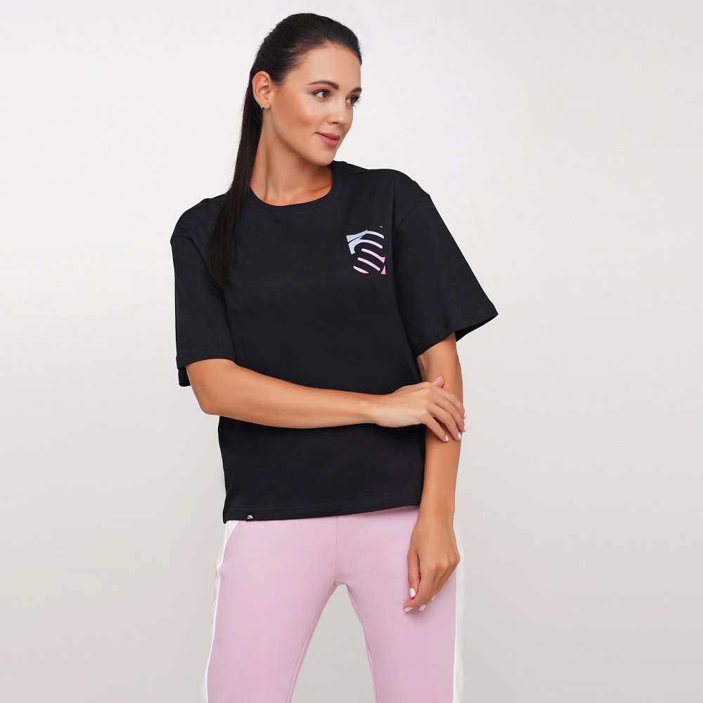 

Женская футболка Anta Ss Tee Черный 36 (ant862038135-2)