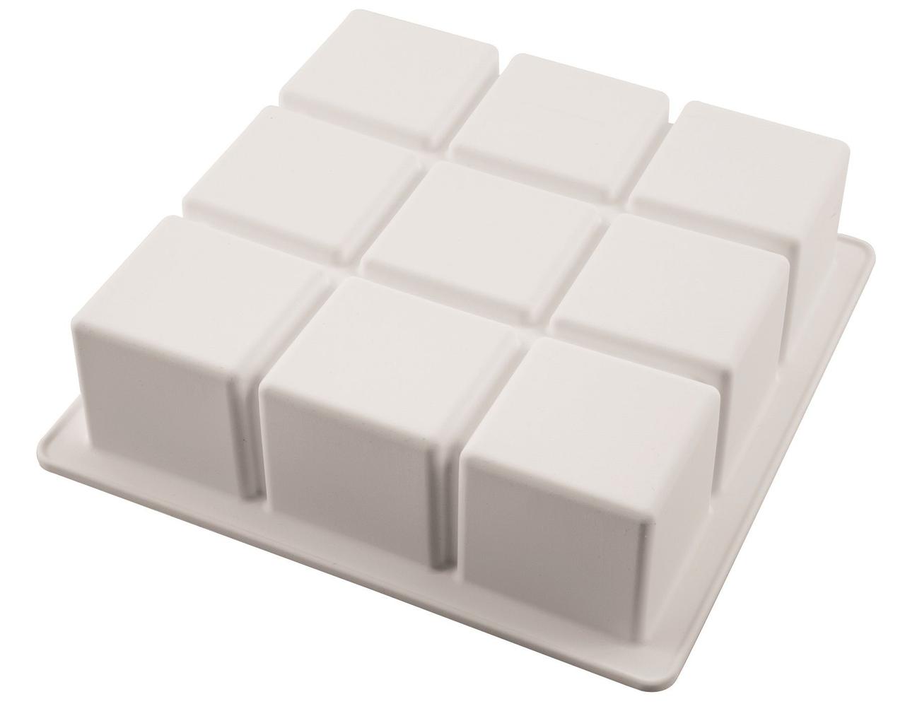 

Силиконовая форма Ø172(h)50 мм Silikomart Cubik 1400