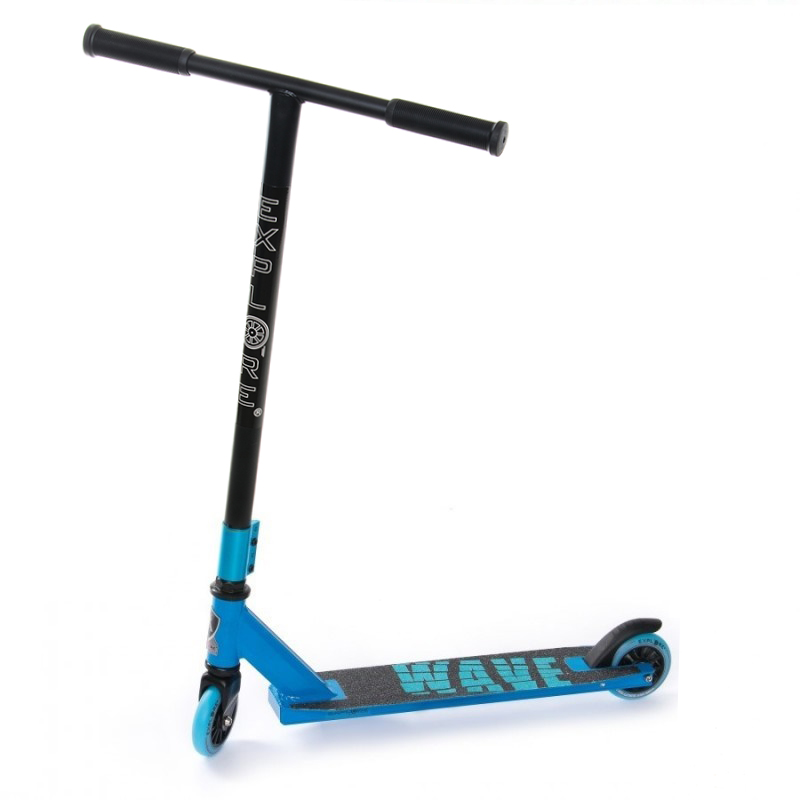 

Трюковой самокат EXPLORE WAVE CLASSIC NEW 110 мм синий (пега в комплекте) ( 5381 )