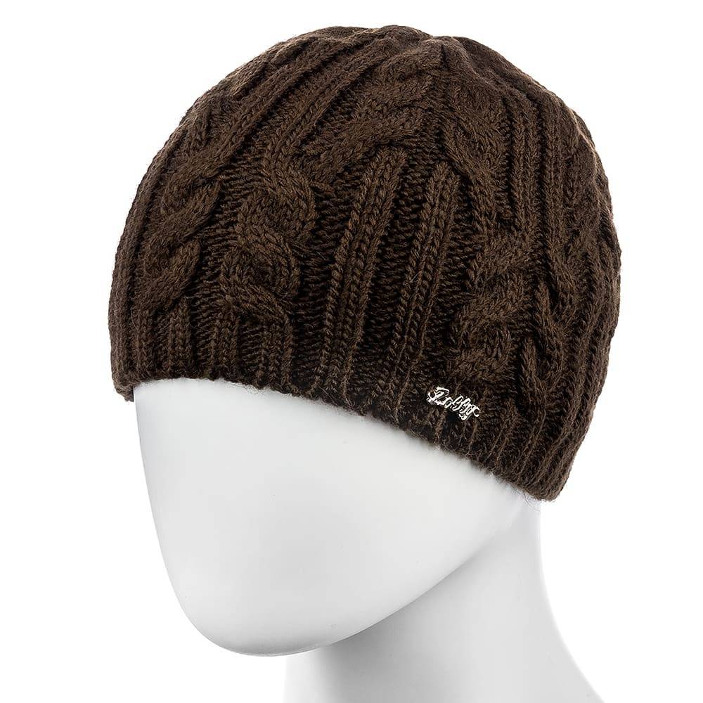 

Шапка женская зимняя вязаная Шоколад Zolly ZH-18 (ATR-50854)