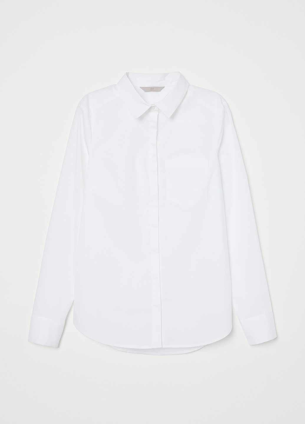 

Рубашка H&M 34 Белый 0789772_белый