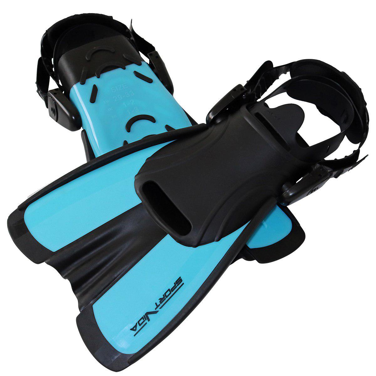 

Ласты SportVida SV-DN0007JR-S Size 29-33 Black-Blue - (SKU_227657)
