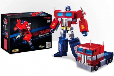 

Трансформер KuBianBao Оптимус Прайм, Командор - Kombat Commander Optimus Prime 12 см (SKL14-207760)