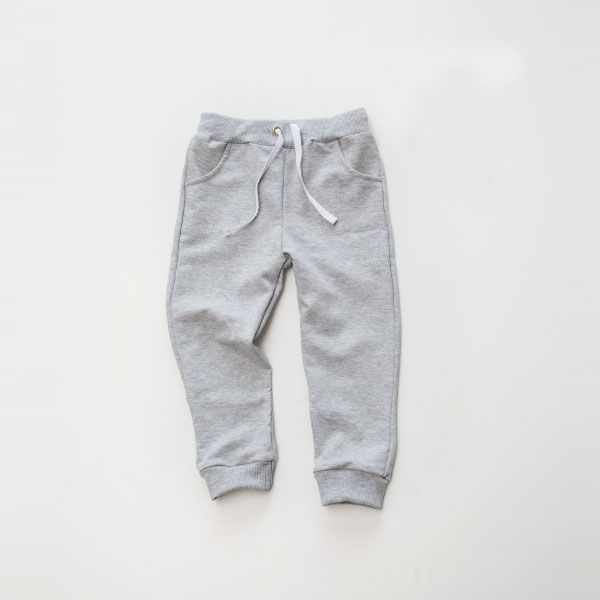 

Спортивные штаны Little Bunny с манжетом 134см Серые