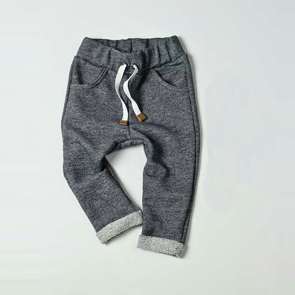 

Спортивные брюки Little Bunny с карманами 122см Серые