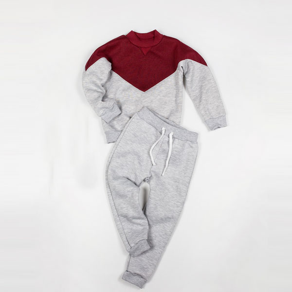 

Костюм (джемпер + штаны) Little Bunny с начесом  Кораллово-Серый, Костюм (джемпер + штаны) Little Bunny с начесом L Кораллово-Серый