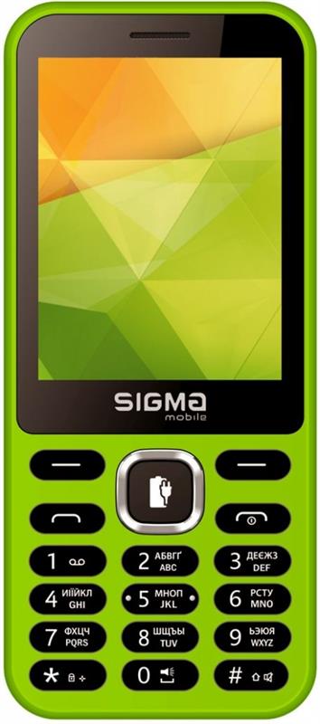 

Sigma mobile X-style 31 Power Dual Sim Green