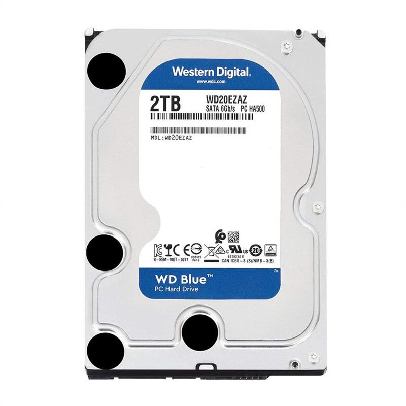 

Накопитель HDD SATA 2.0TB WD Blue 5400rpm 256MB (WD20EZAZ)_бн