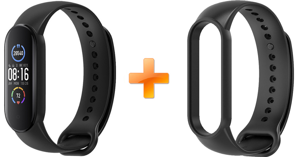 

Mi Band 5 MiJobs Black (MJ5-SS002B)