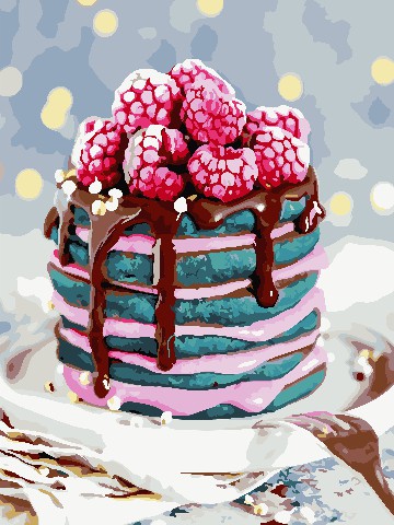 

Картина по номерам ArtStory Мечта сладкоежки 40*30 см (без коробки) арт.AS0782