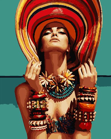

Картина по номерам ArtStory В стиле лета 40*50 см (в коробке) арт.AS0746