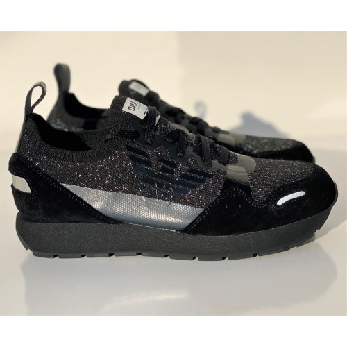 

Снікери Emporio Armani X3X116 XM512 N118 39 Чорні