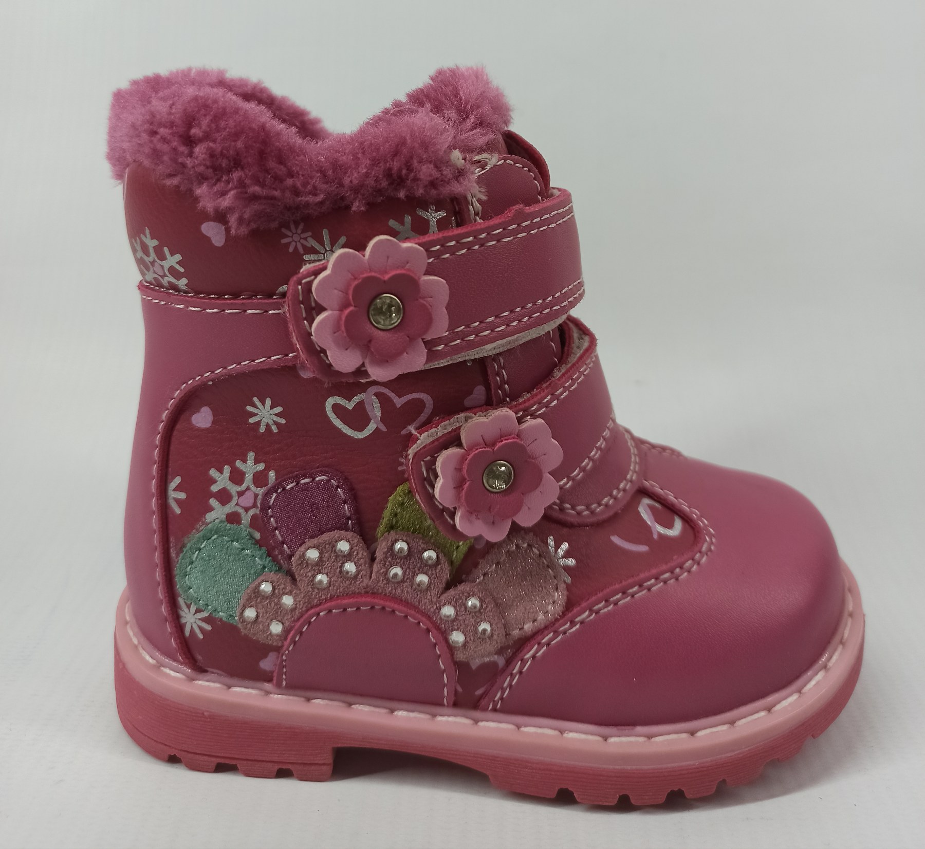 

Сапоги Alemy Kids 3017 22(р) 13см розовые