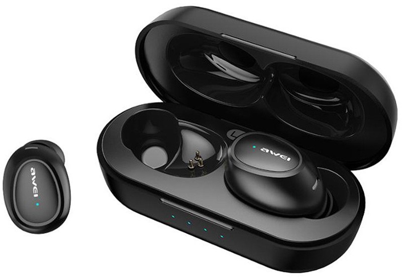 

Наушники AWEI T16 TWS Bluetooth Earphones Black