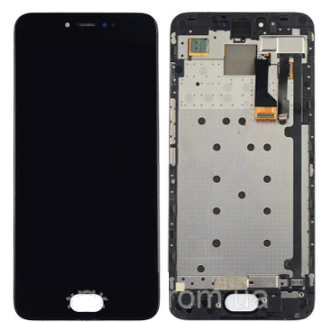 

Дисплей (экран) для Meizu M6 Note + тачскрин, черный, с передней панелью High Copy