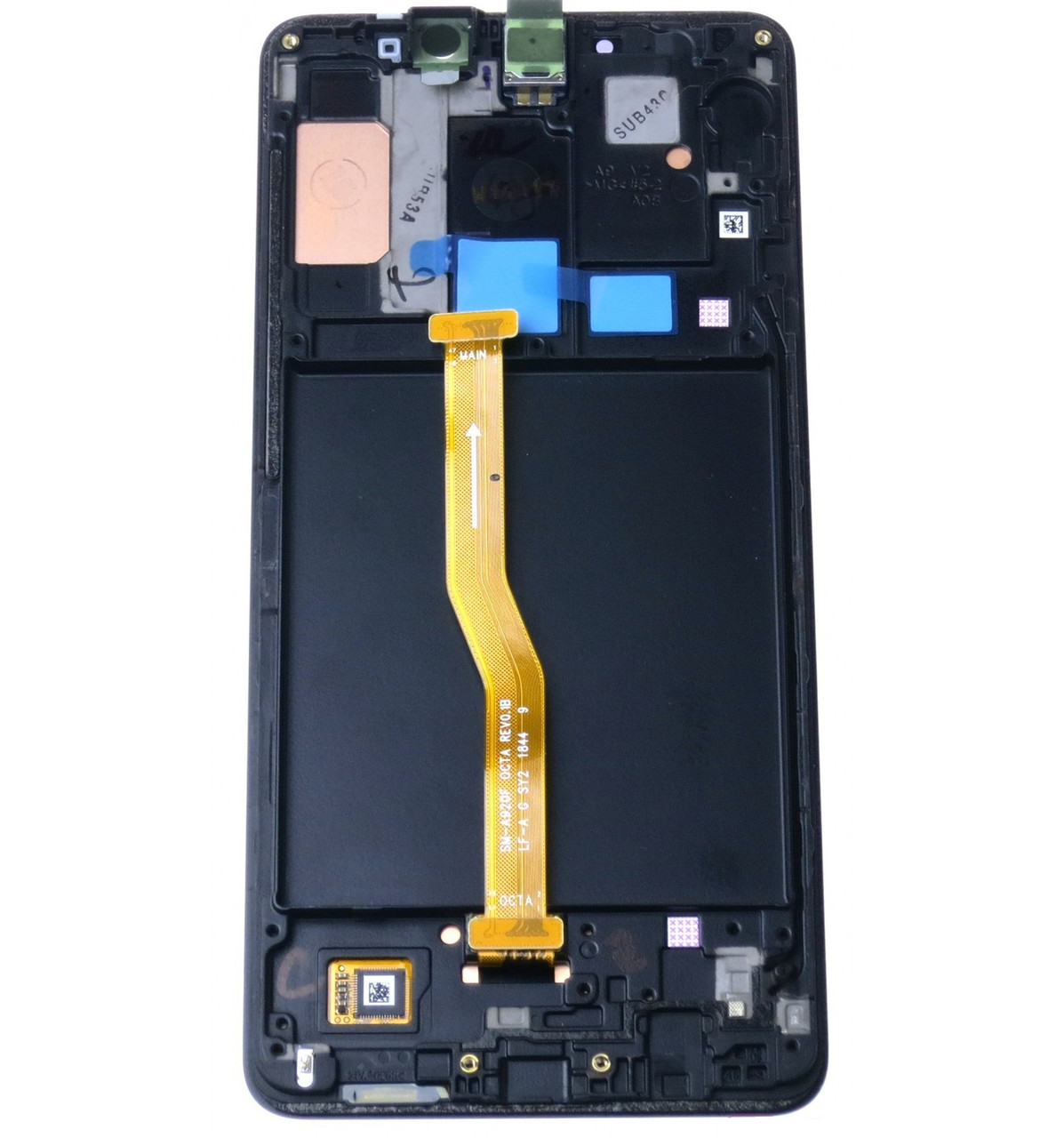 

Дисплей (экран) для Samsung A920F Galaxy A9 (2018) + тачскрин, черный, с передней панелью, H82-18308A High Copy
