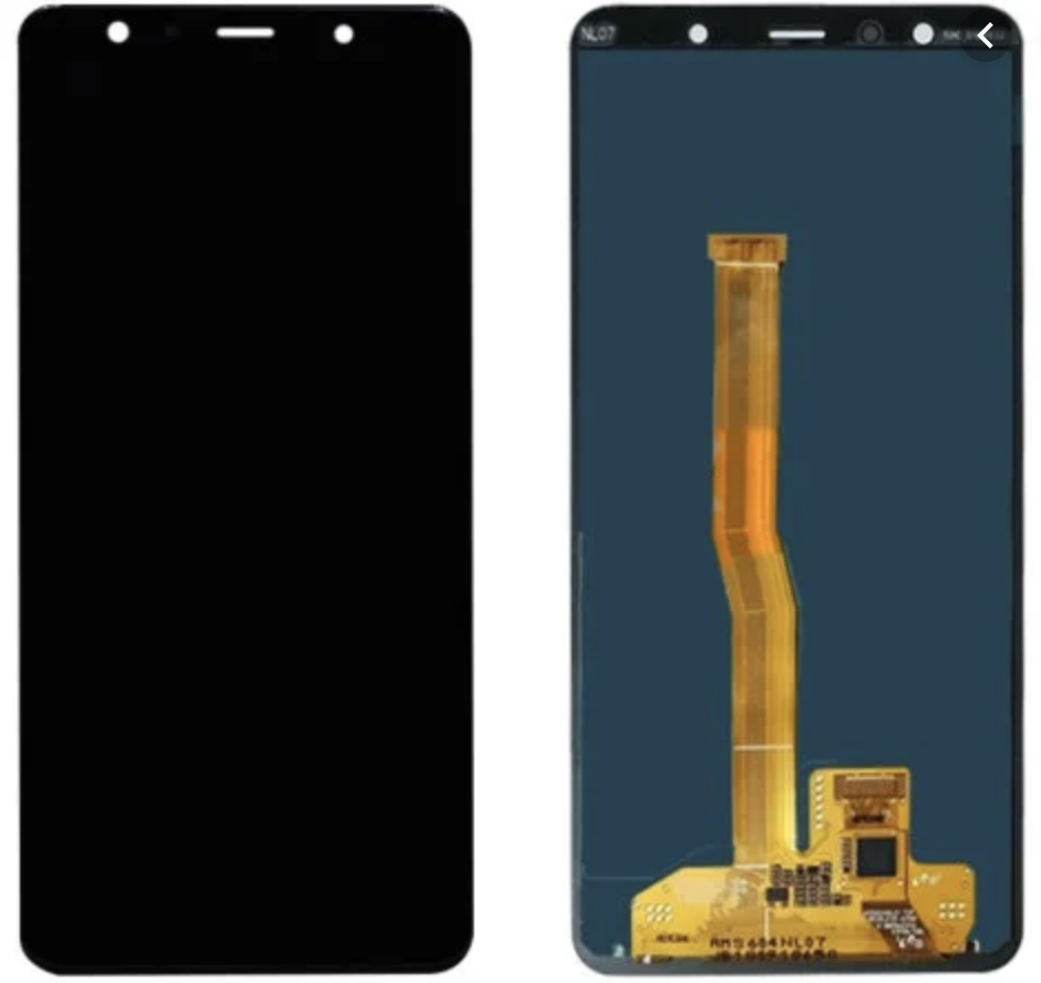 

Дисплей (экран) для Samsung A750F Galaxy A7 (2018) + тачскрин, черный, переклеено стекло Original PRC