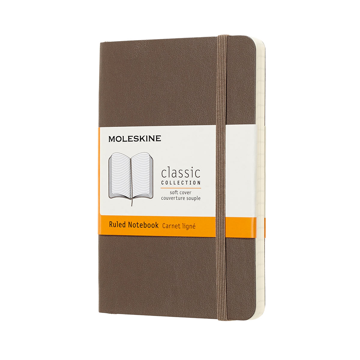 

Блокнот Moleskine «Classic» карманный в линию коричневый мяг. (16190)