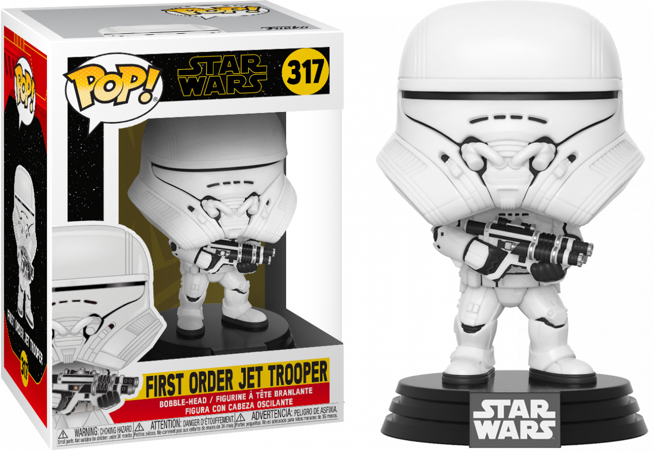 

Фигурка Funko Pop Фанко Поп Джет Штурмовик Первого Ордена Star Wars Звёздные войны 10см SW J317