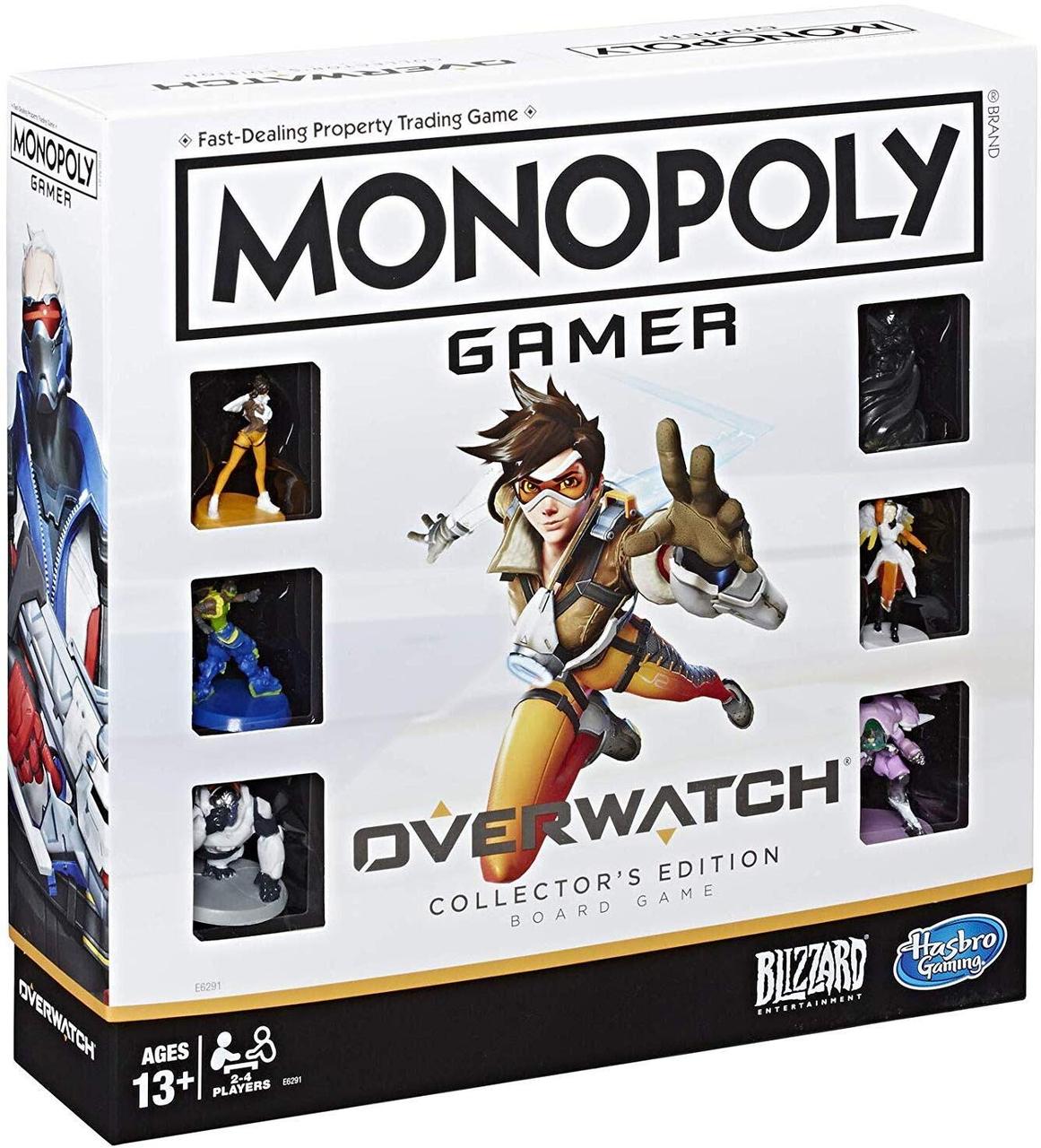 

Настольная игра Monopoly Hasbro Game Overwatch Collector's Монополия Овервотч MST monopoly HG OW