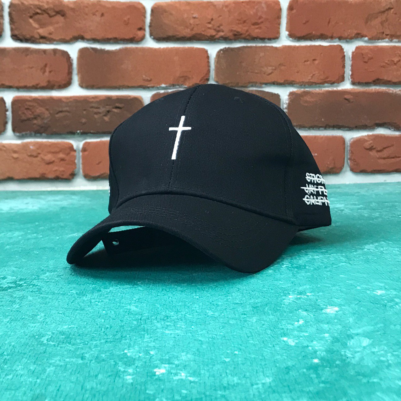 

Кепка Бейсболка Мужская Женская City-A Cross с Крестом Черная