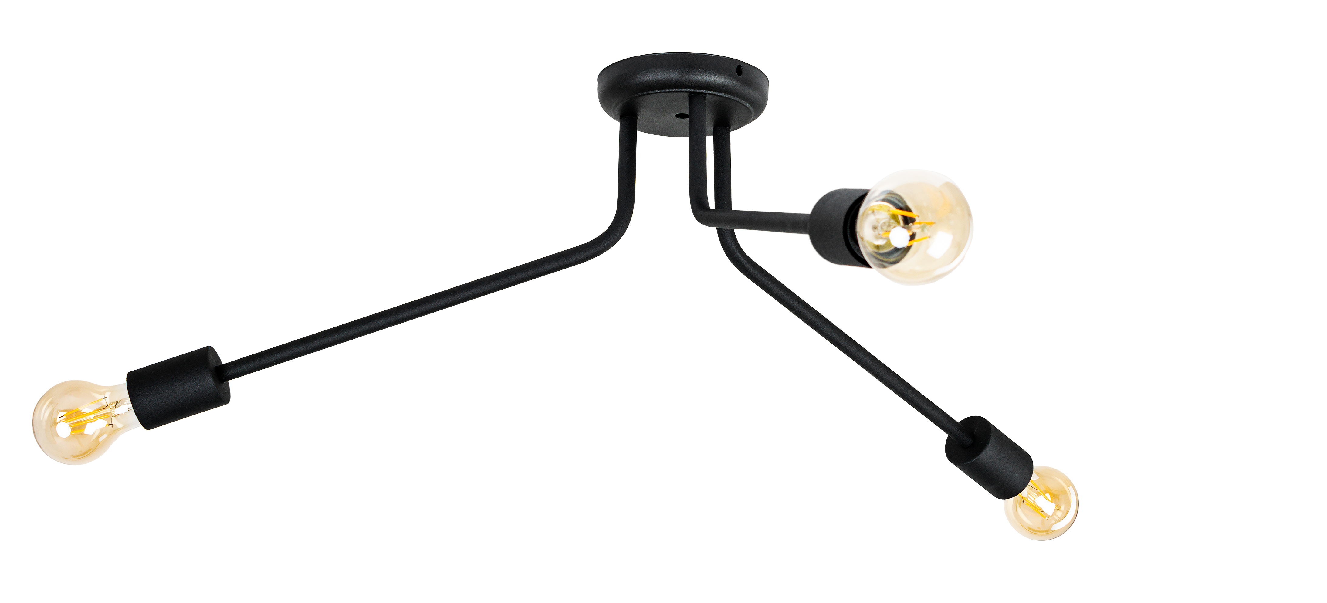 

Потолочная люстра Atma Light 25х78х78 см Черный 000127980