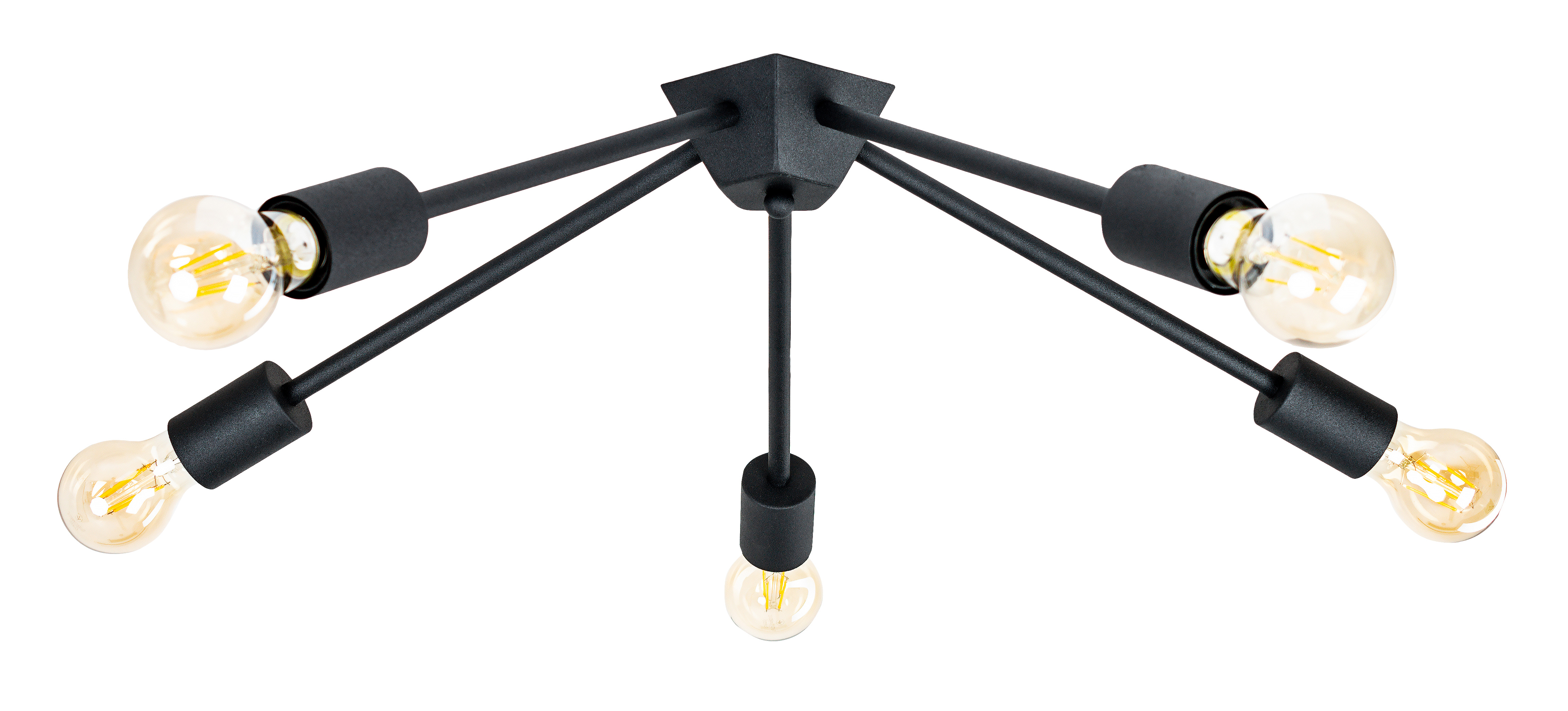

Потолочная люстра Atma Light 20х67х67 см Черный 000127906