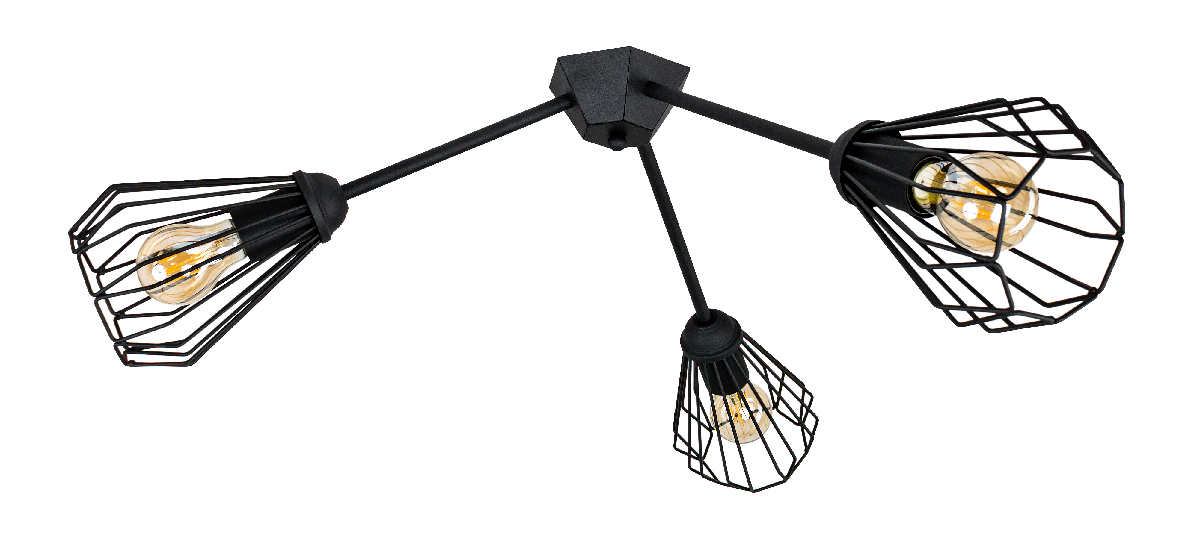 

Потолочная люстра Atma Light 29х84х84 см Черный 000127876