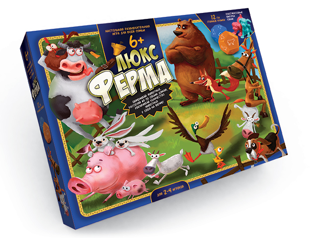 

Настольная игра "Ферма Люкс" Doloni-toys (G-FL-01-01)
