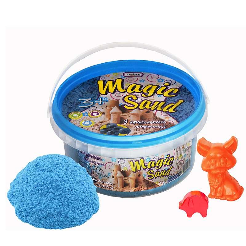 

Кинетический песок Strateg Magic sand с ароматом черники 350 г SKL11-237254