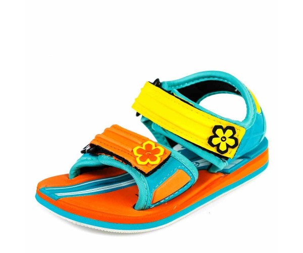 

Босоножки Super Gear 1274 (бирюза/оранж) (24-29) Голубой 29р 19 см