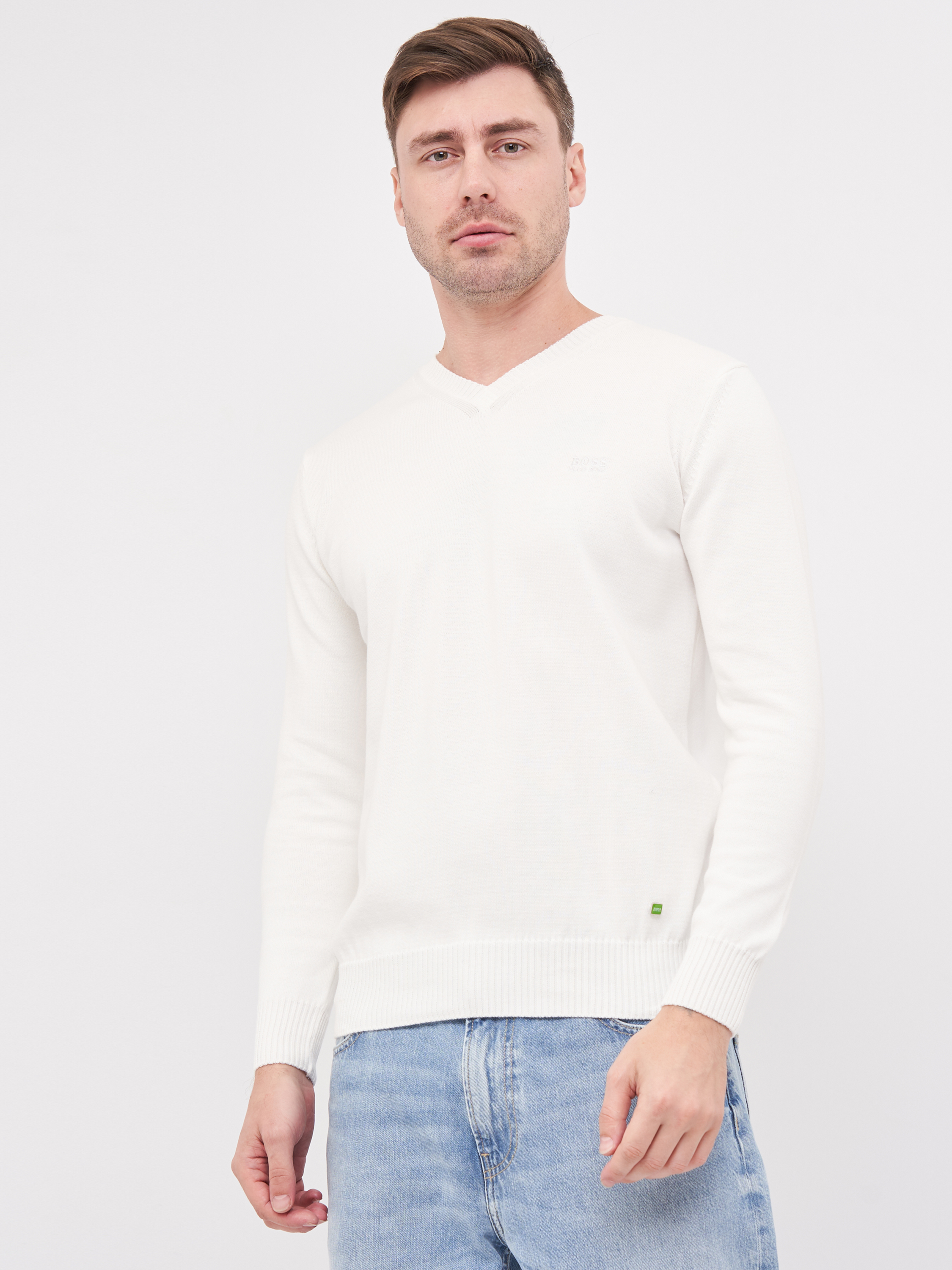 

Пуловер Hugo Boss 10397.4 XL (50) Белый