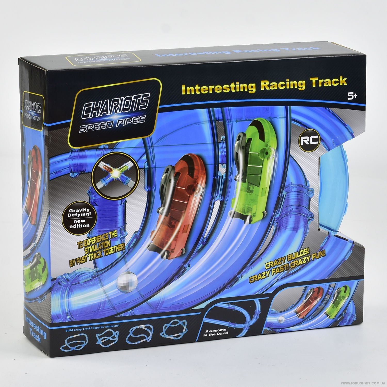 

Трубопроводные гонки Chariots Speed Pipes (37 деталей)