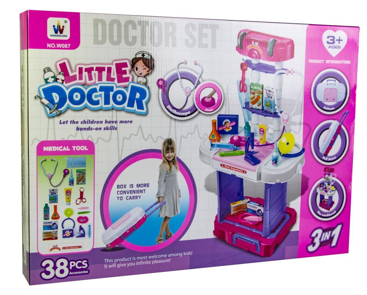 

Игровой набор Wanderlong Little Doctor W087 с чемоданчиком