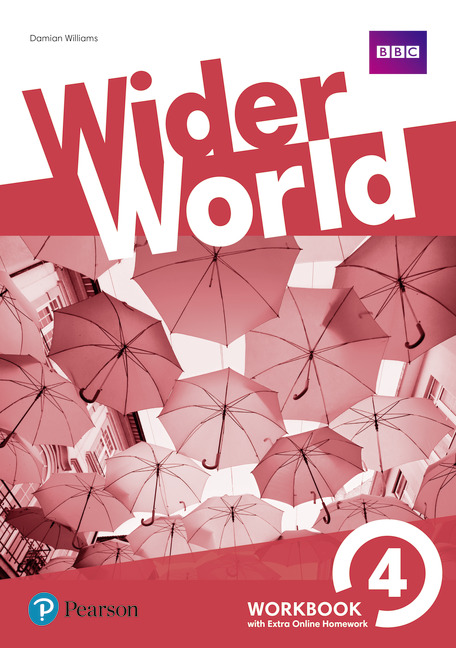 

Робочий зошит Wider World 4 Workbook with Online Homework - Damian Williams - 9781292178806