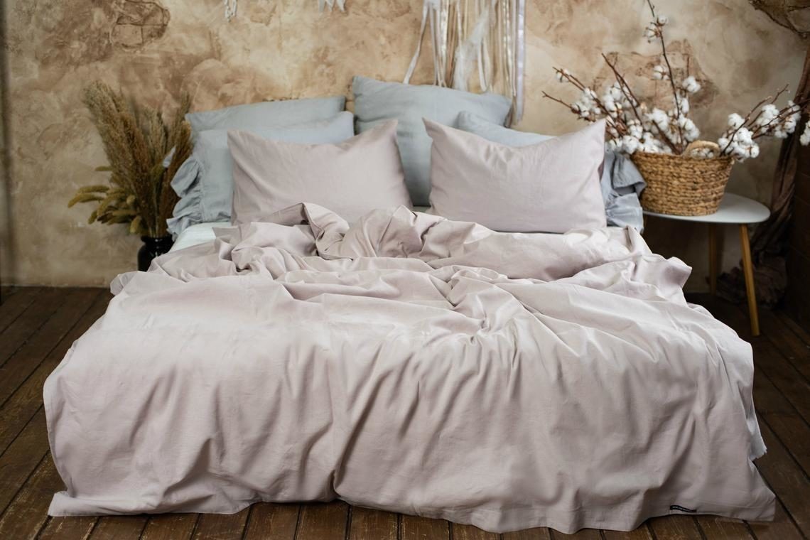 

Комплект постельного белья LinenLove Loft Pale Rose 140х200 см Пыльная роза (k_l_3_1,5)