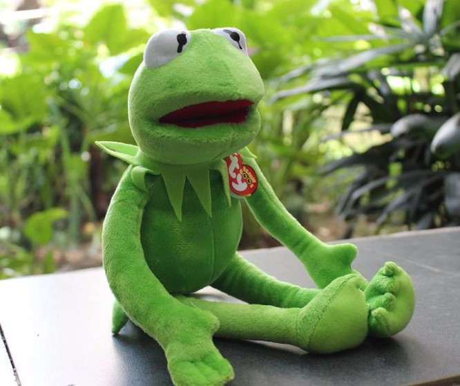 

Мягкая игрушка лягушонок Кермит из Маппет Шоу / Игрушка Лягушка