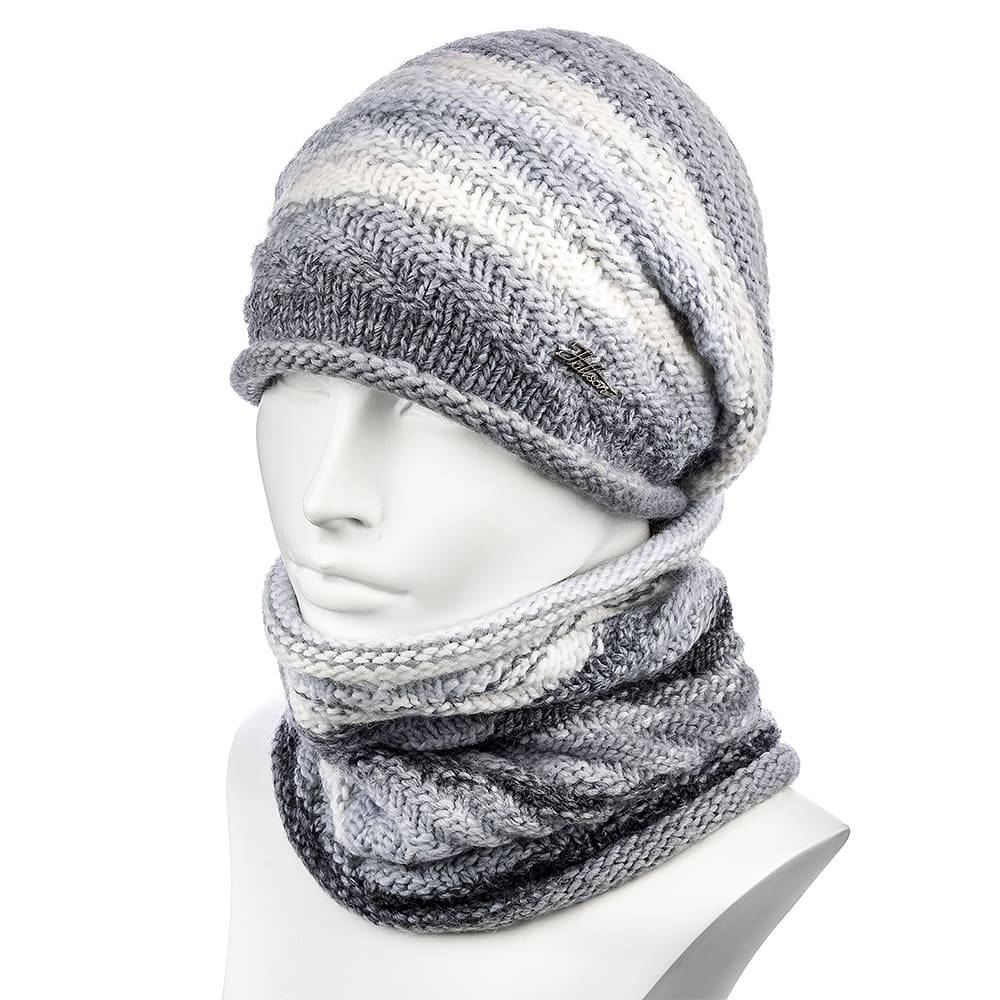 

Комплект Шапка + Снуд Светло Серый Hattson SHH-71 (ATR-43572)