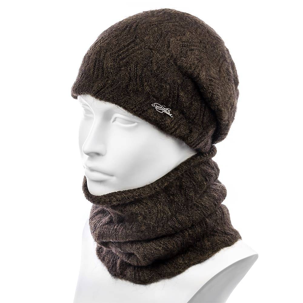 

Комплект Шапка + Снуд Коричневый Atrics WK-651 (ATR-52578)