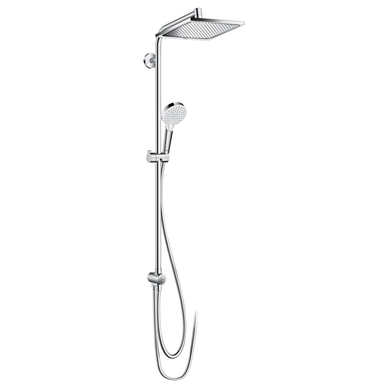 

Душевая система Hansgrohe Crometta E 240 1jet Showerpipe Reno EcoSmart 9 л / мин 27289000 (CM)