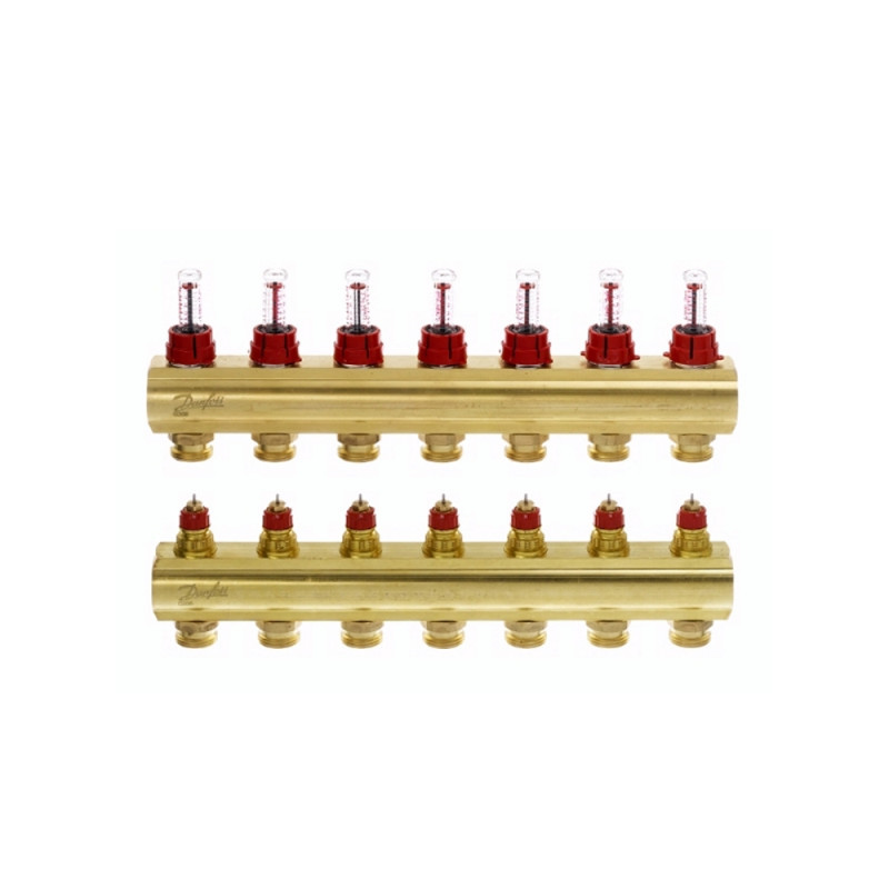 

Коллектор Danfoss FHF 7F с расходомером (088U0527) 16180 (CM)