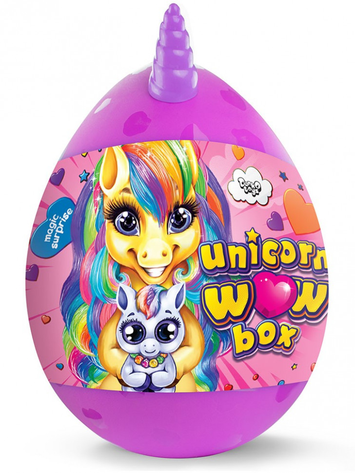 

Набор креативного творчества "Unicorn WOW Box" укр. UWB-01-01U (Фиолетовый)