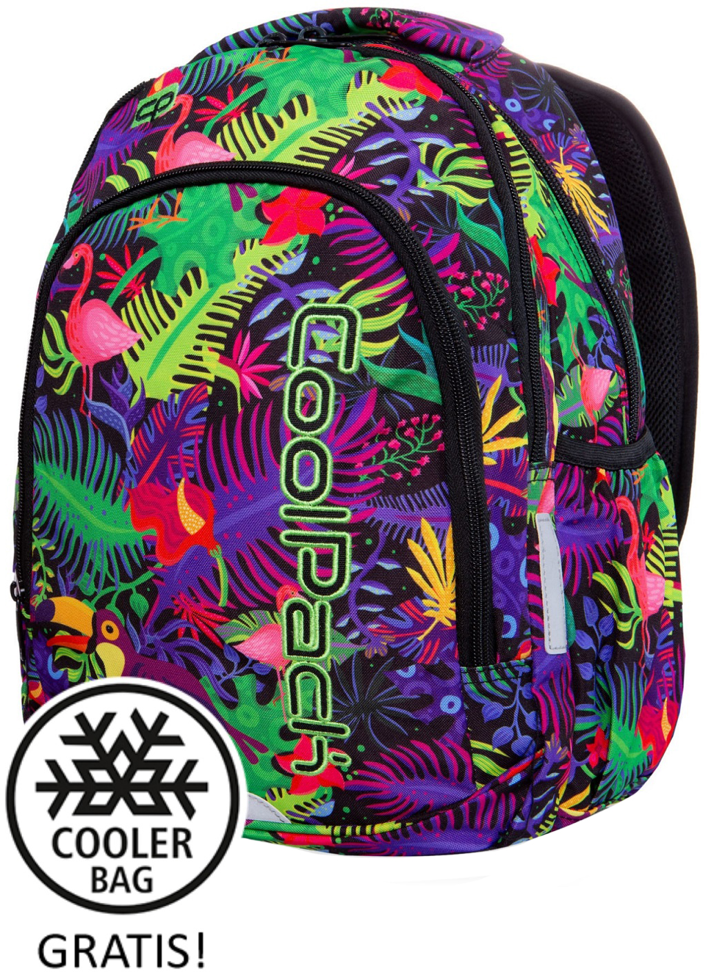 Рюкзак с термосумкой CoolPack Prime Jungle 41 x 31.5 x 15 см 23 л ...