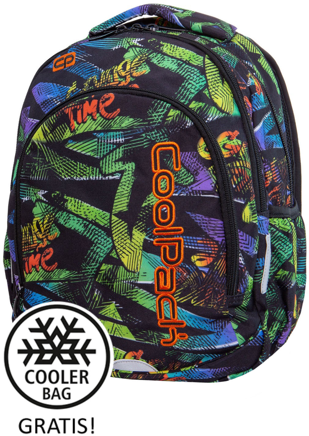 

Рюкзак с термосумкой CoolPack Prime Grunge Time 41 x 31.5 x 15 см 23 л (B25035)